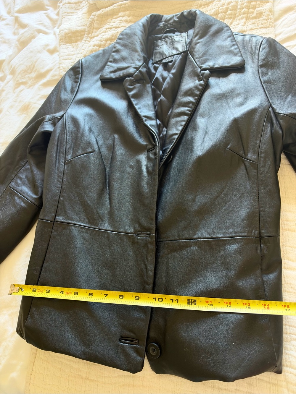 Black Leather Jacket - Picture 8 of 9
